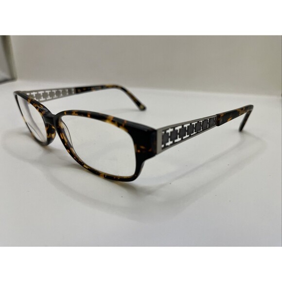 Liz Clairborne Eyeglasses New York Tortoise L369 01L5 Frames Only 52-15-130 - Picture 3 of 6